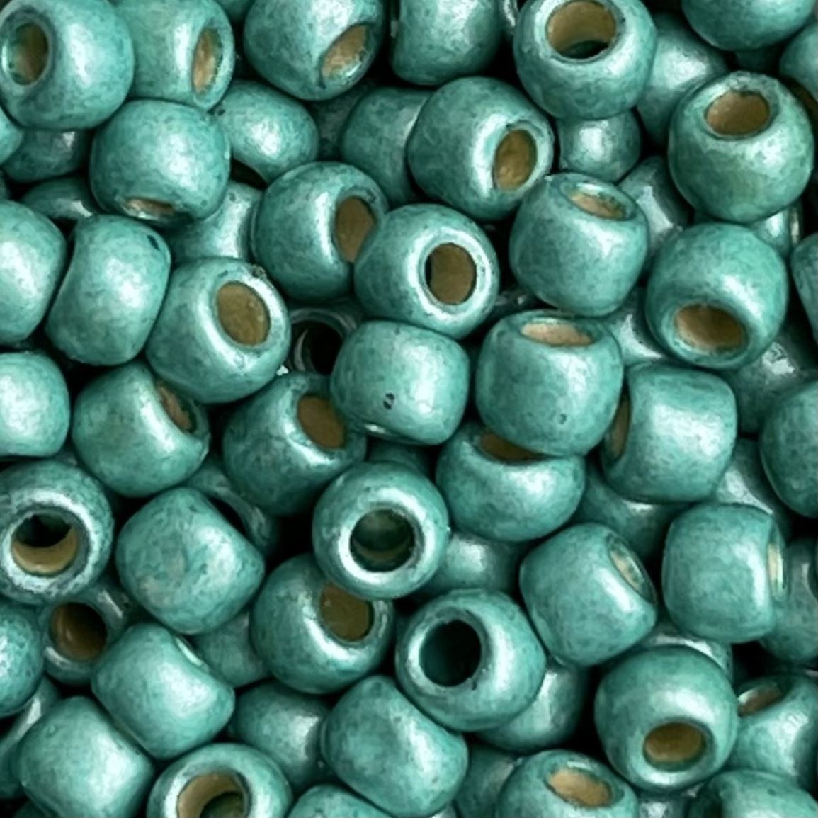 Round #6 PermaFinish Galvanized Matte Lt Teal - Image 1