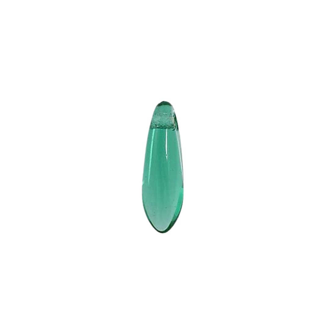 Dagger 3x11mm Transparent Emerald 100bds/str - Image 2