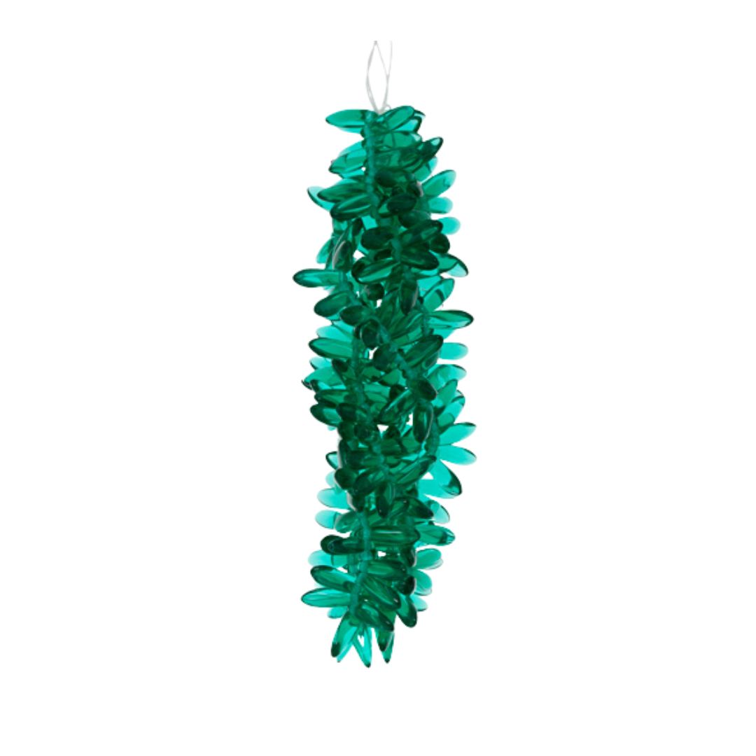 Dagger 3x11mm Transparent Emerald 100bds/str - Image 1