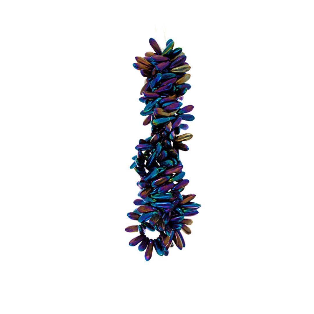 Dagger 3x11mm Iris Blue 100bds/str - Image 1