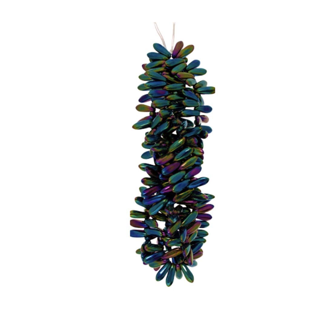 Dagger 3x11mm Iris Green 100bds/str - Image 1