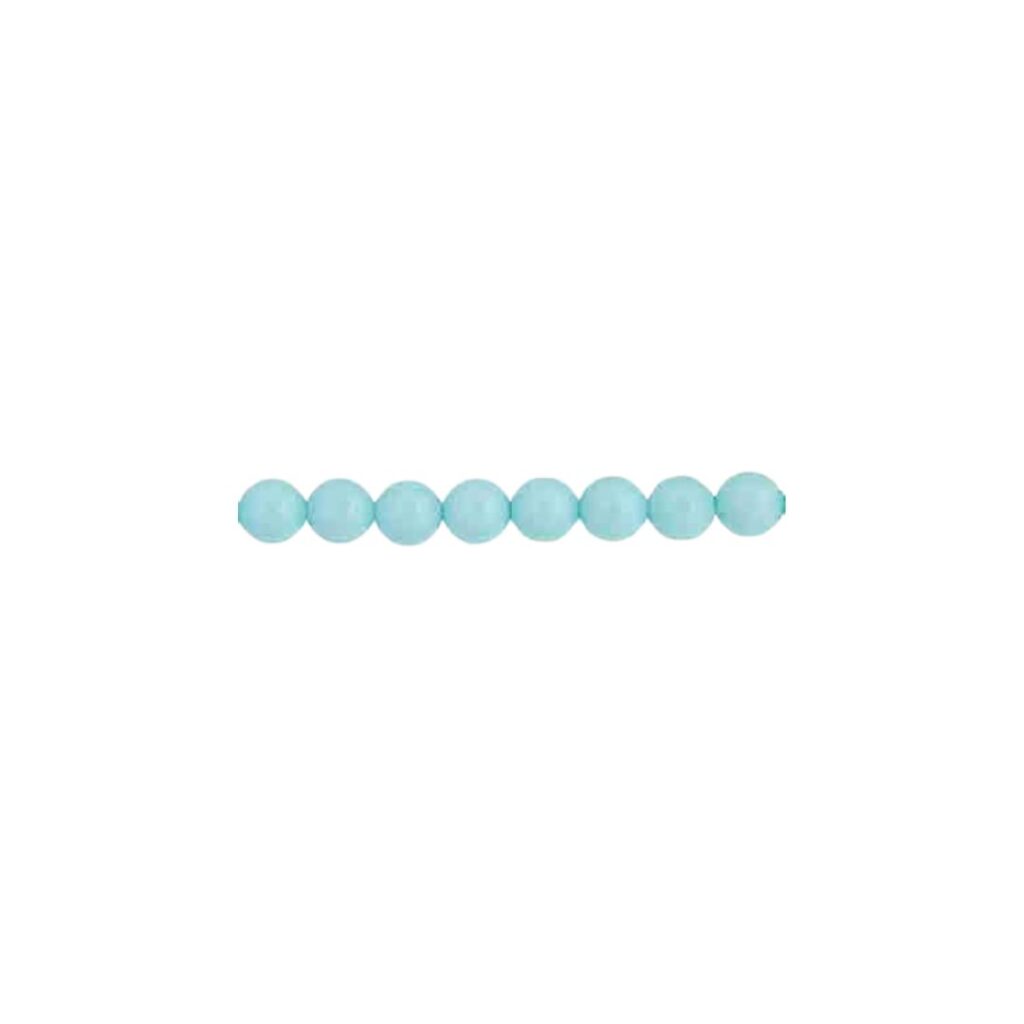 Round Bead 4mm Starlight Blue 45bds/str