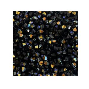 XILION Bead 5328 4mm Jet AB - Image 2
