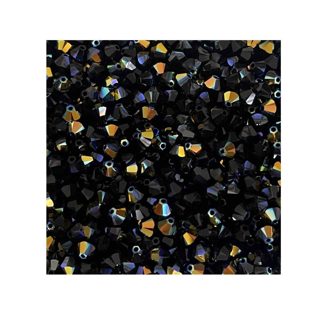 XILION Bead 5328 4mm Jet AB - Image 2