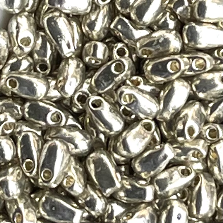 Long Drop 3x5.5mm Duracoat Galvanized Silver