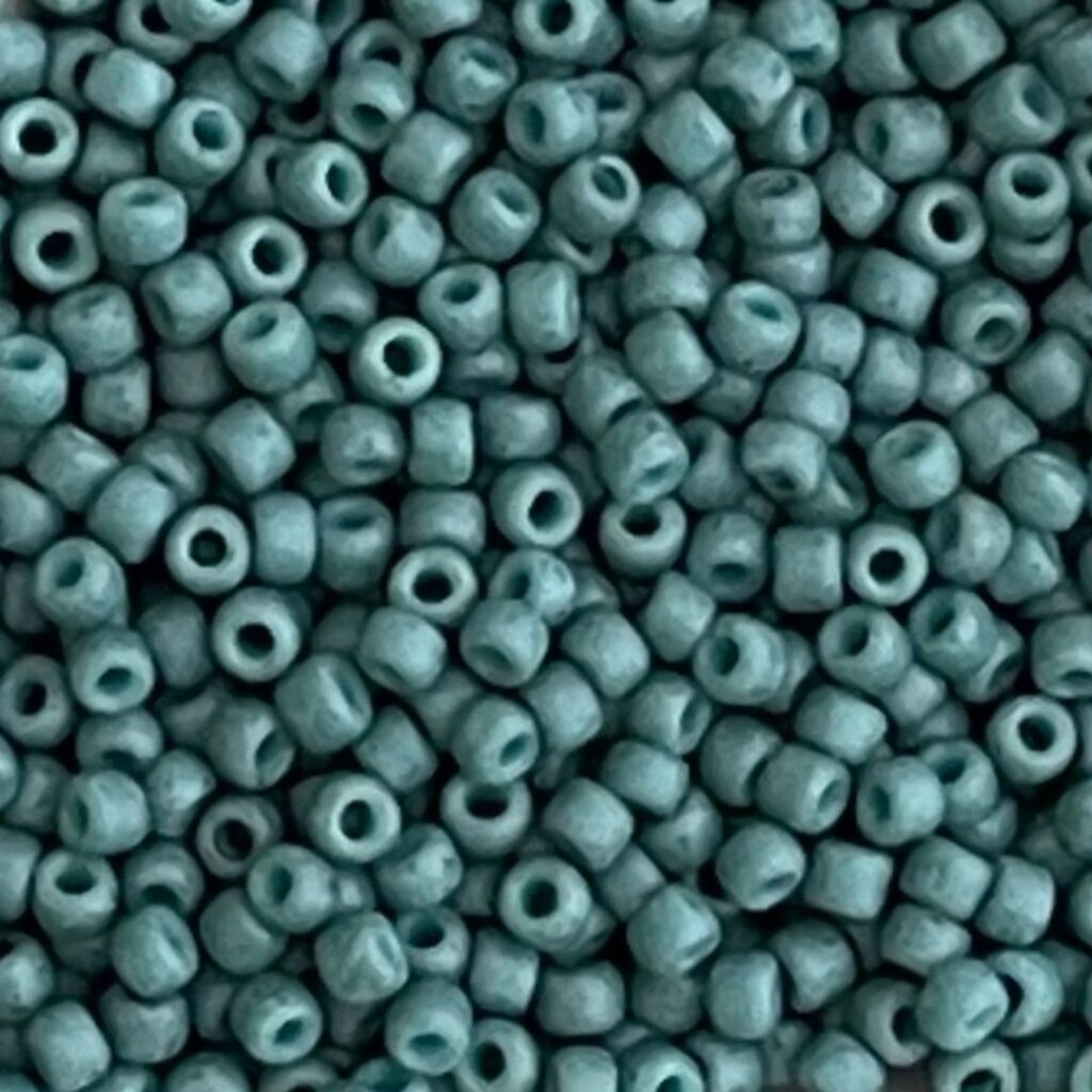 Round #11 Semi Glazed - Turquoise