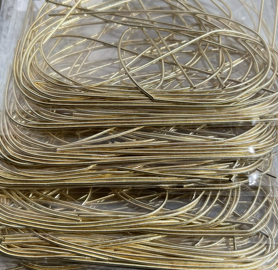 French Wire New Gold Clear - Medium (0,9 mm) x 4,5 grs