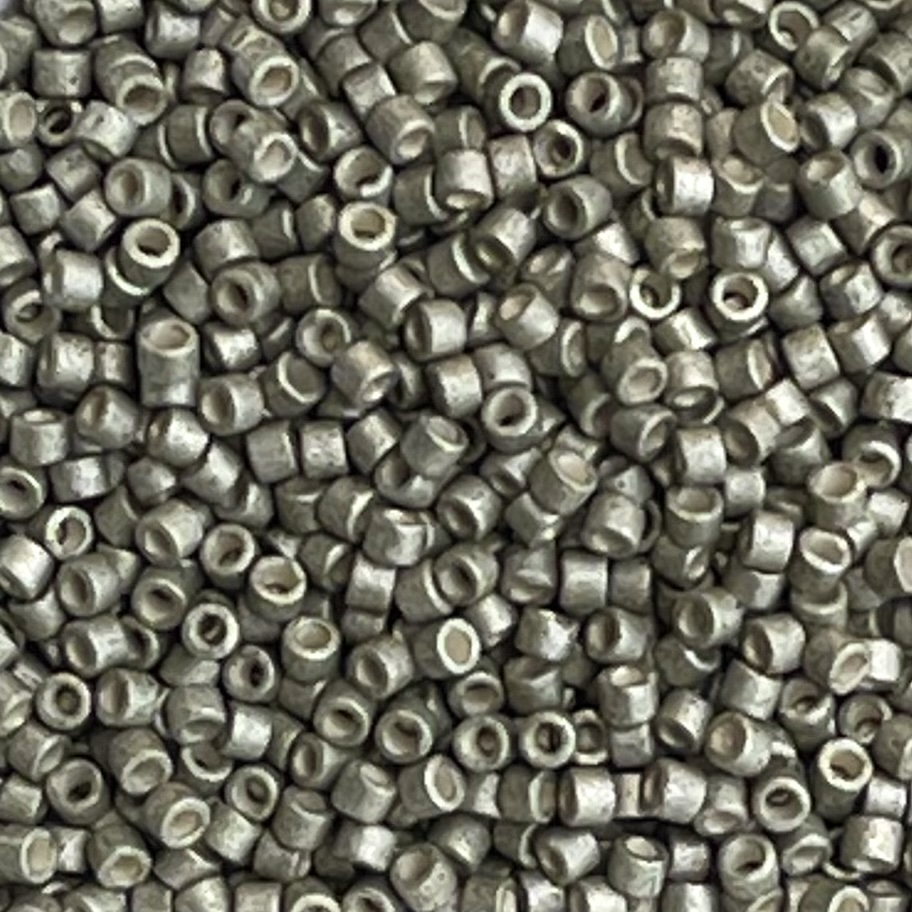 Delica Bead Galvanized Matte Aloe