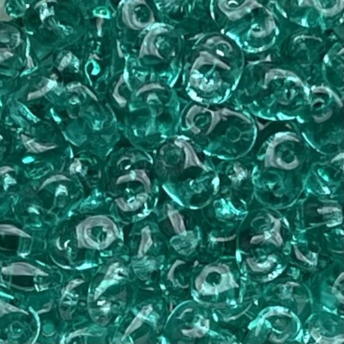 SuperDuo 2x5mm Emerald