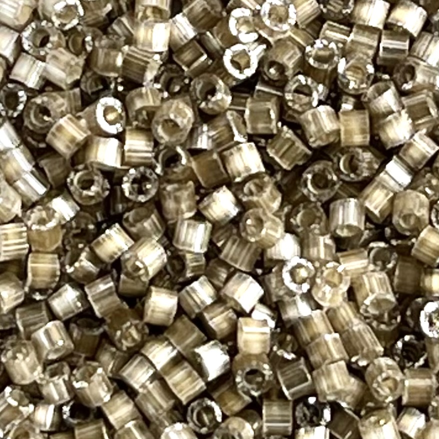 Delica Bead SilverLined Variegated Taupe
