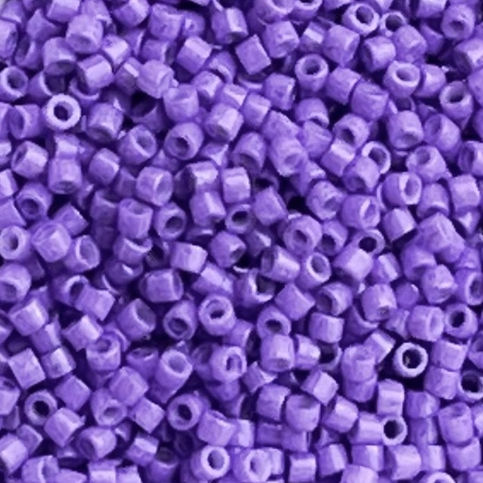 Delica Bead Dyed Opaque Red/Violet