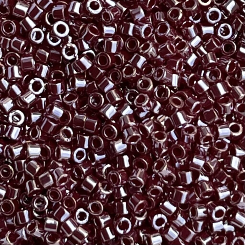 Delica  Bead Opaque Currant Luster