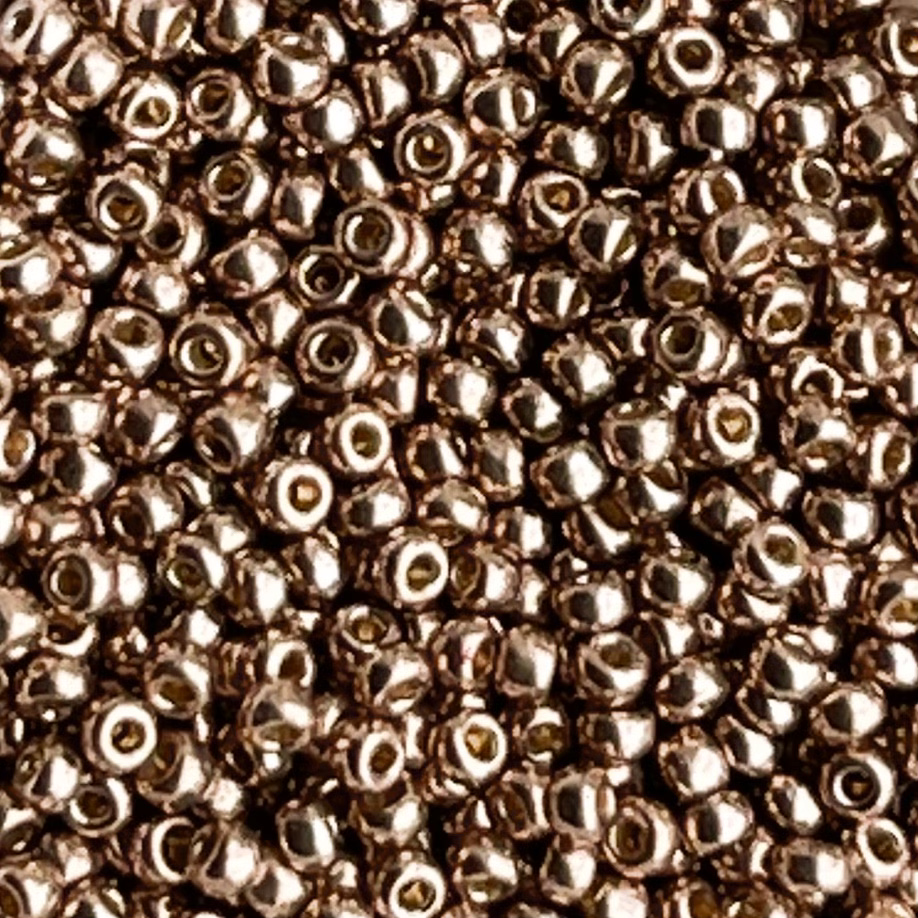 Rocalla Miyuki #11 Duracoat Galvanized Lt Champagne