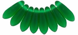Dagger 3mm Matte - Green Emerald Strand 100 bds aprx
