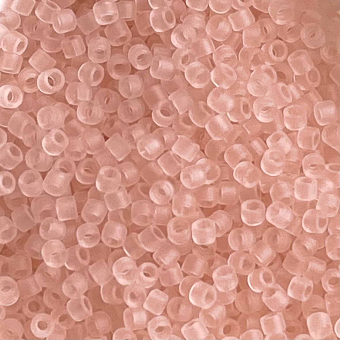 Delica Bead Matte Transparent  Pink Mist - Image 1