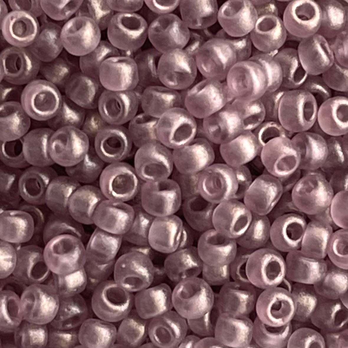 Round #8 Hybrid Sueded Gold Transparent Amethyst - Image 1
