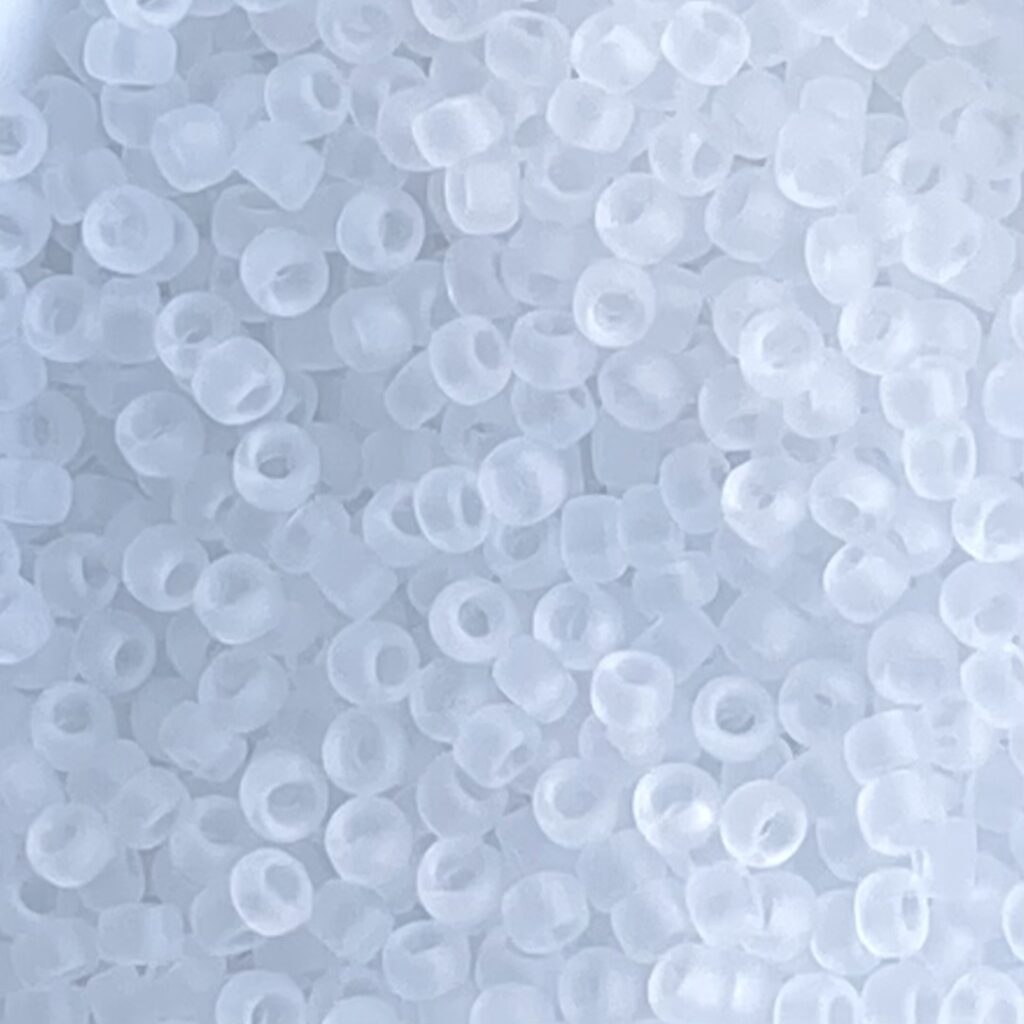 Round #15 Tranparent - Frosted Crystal