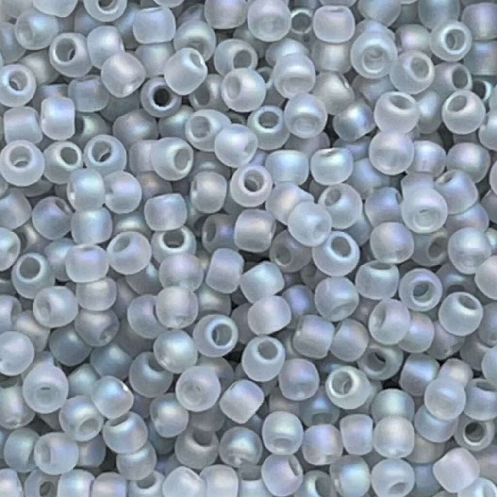 Round #11 Transparent - Rainbow Frosted Black Diamond