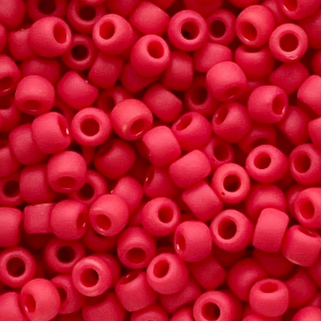Round #8 Opaque-Frosted Cherry