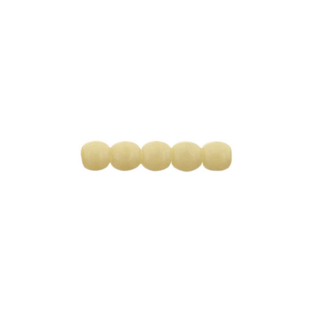 Round Beads 2mm Antique Beige 100bds/str - Image 1