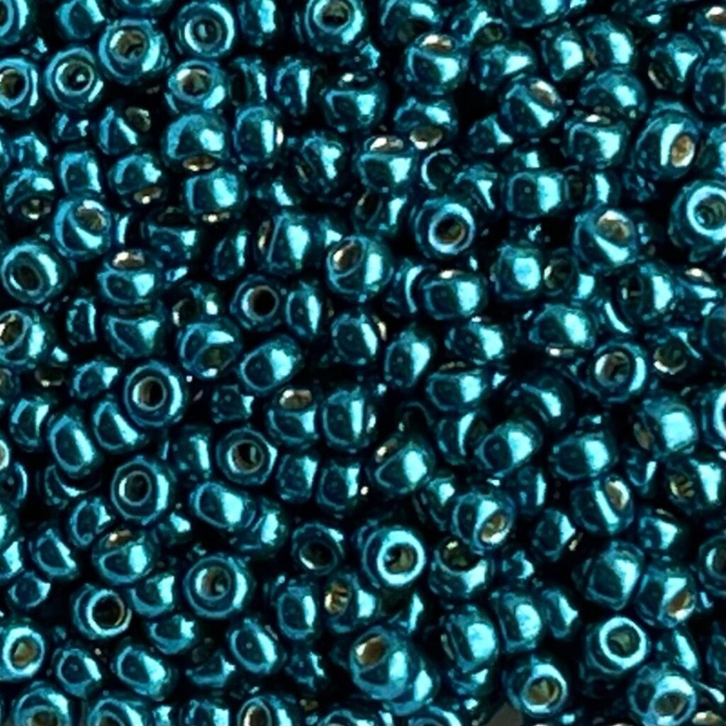 Rocalla Miyuki #11 Duracoat Galvanized Poseidon Blue