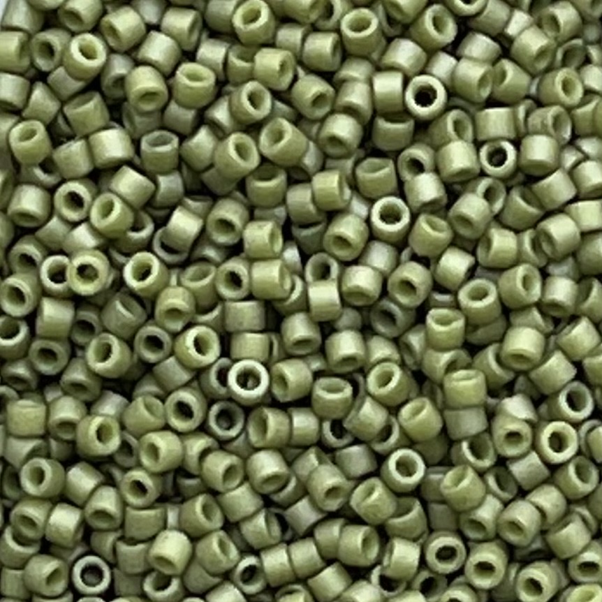 Delica Bead Matte Opaque Olive