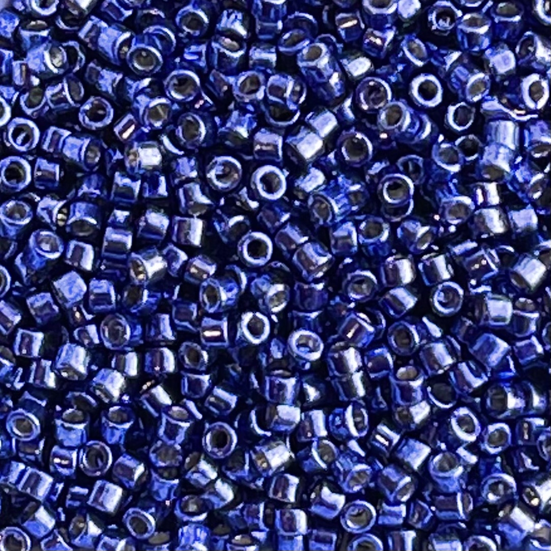 Delica Bead Duracoat Galvanized Mermaid Blue - Image 1