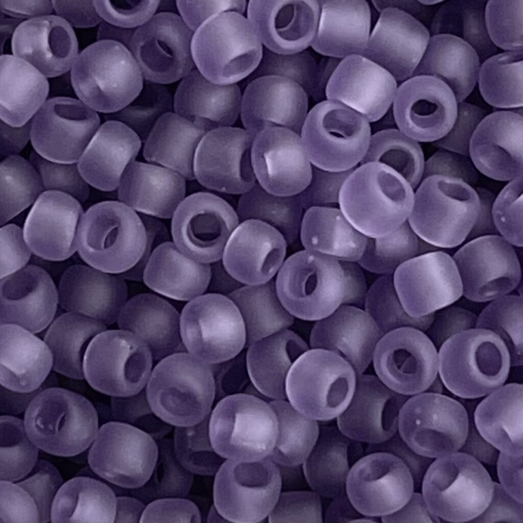 Round #8 Transparent Frosted Sugar Plum