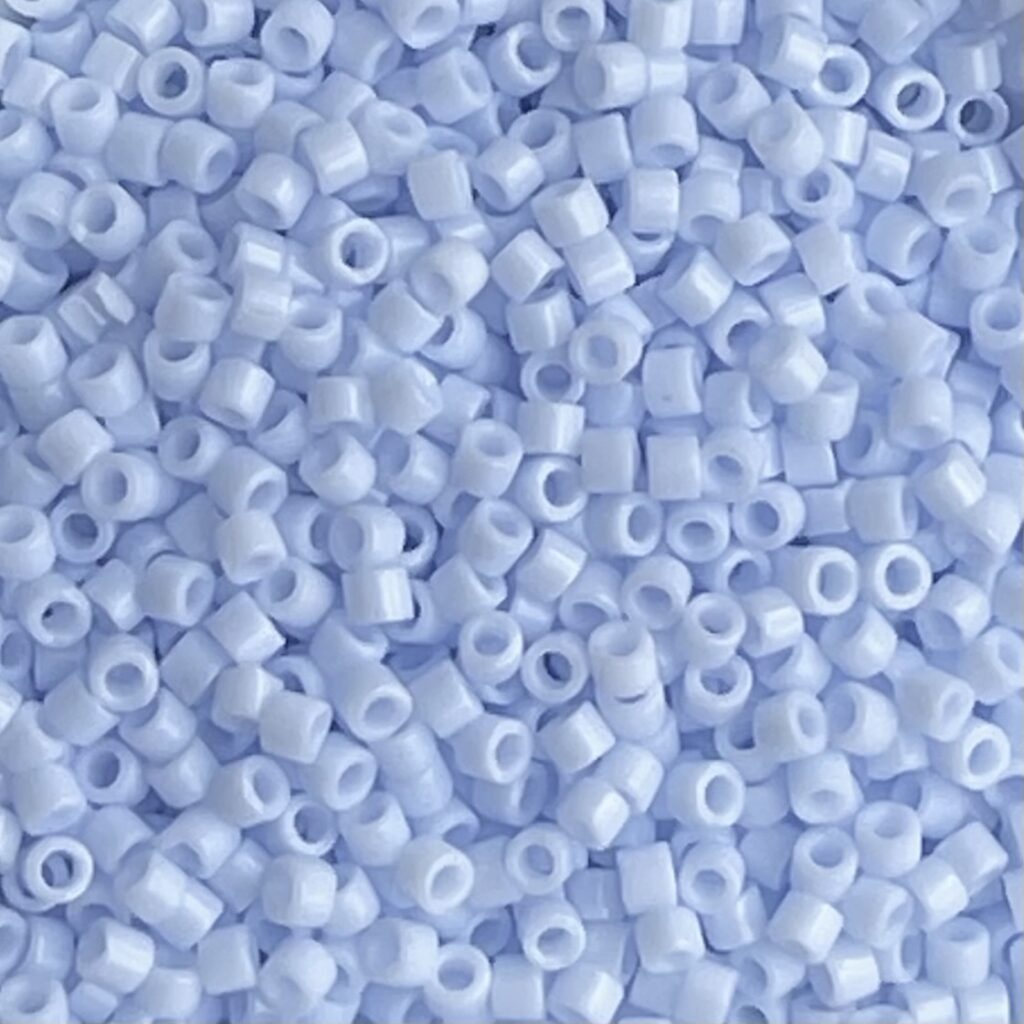 Delica Bead Opaque LT Sky Blue AB