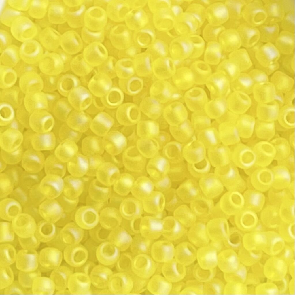 Round #11 Transparent - Rainbow Frosted Lemon