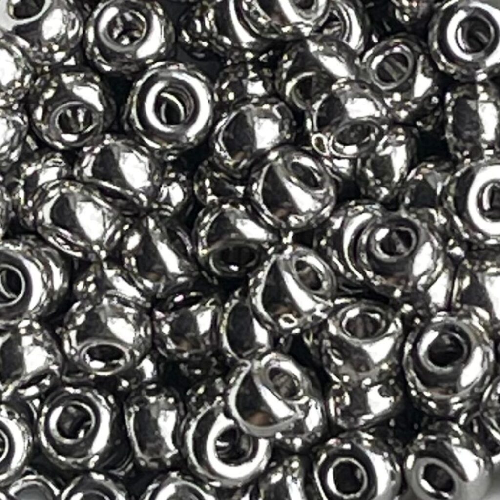 Rocalla Miyuki #6 Palladium Plated