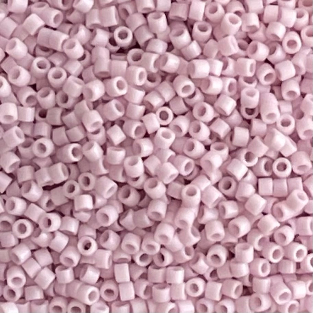 Delica Bead Opaque Pale Rose - Image 1