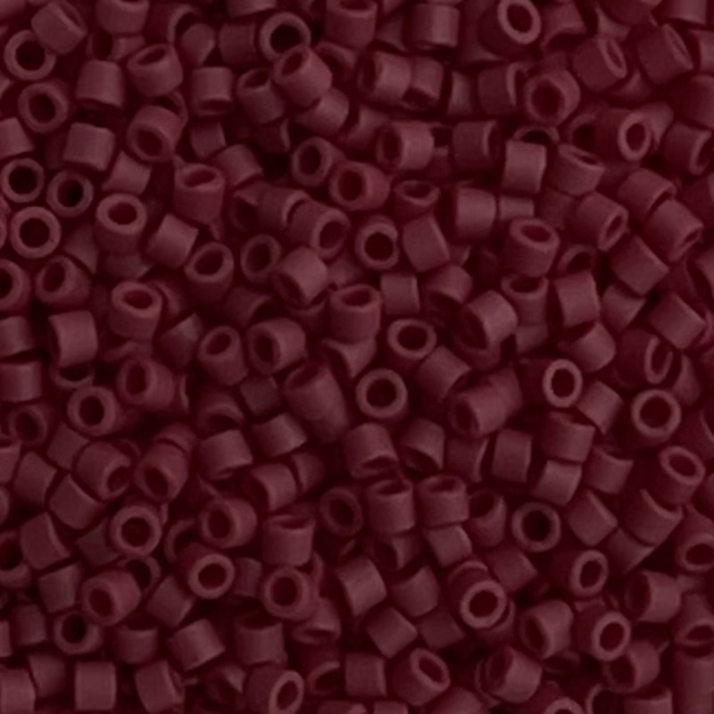 Delica Bead Matte Opaque Currant