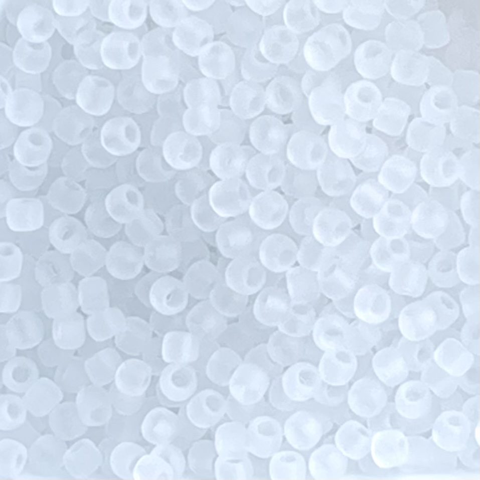 Round #11 Transparent Frosted Crystal