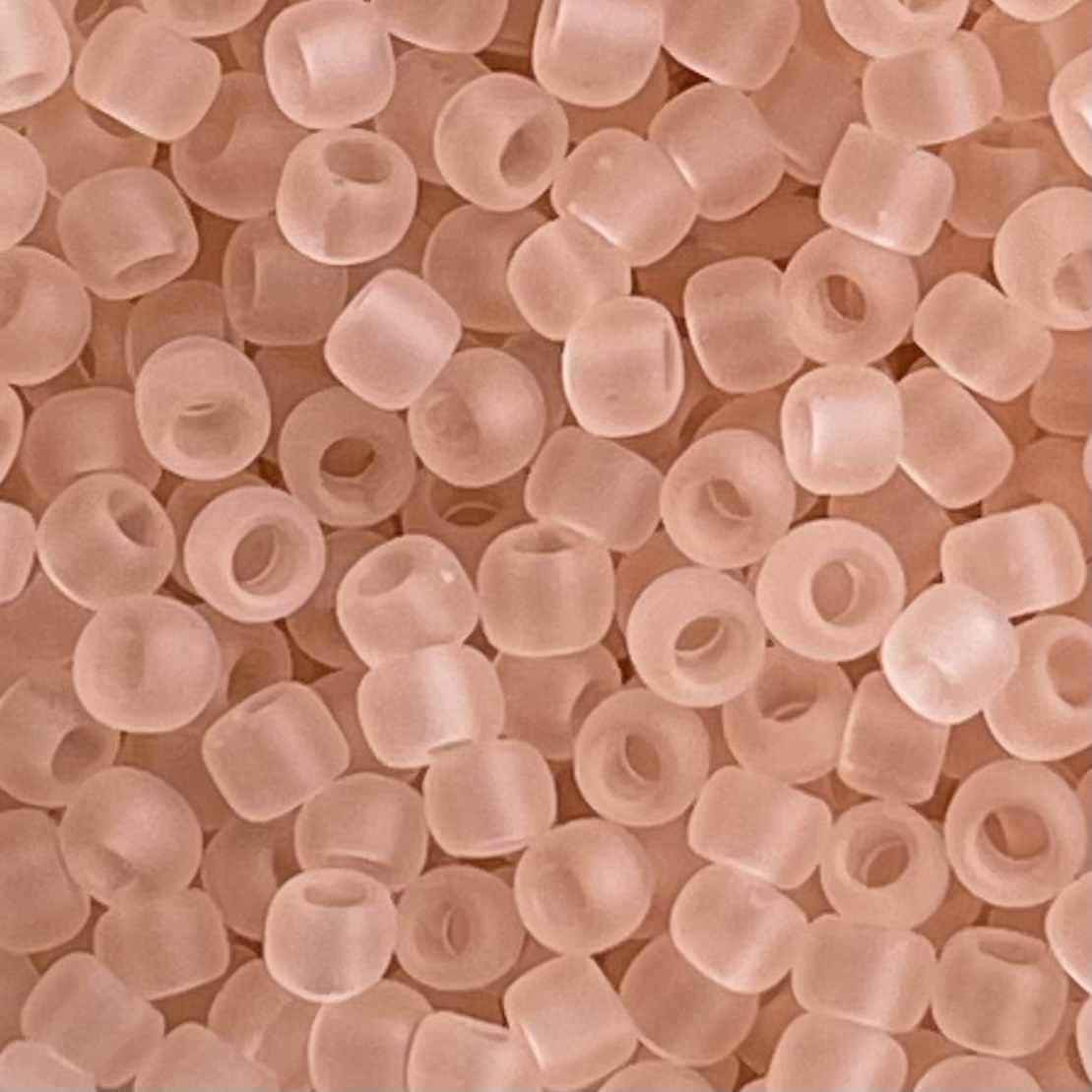 Round #8 Transparent Frosted Rosaline - Image 1