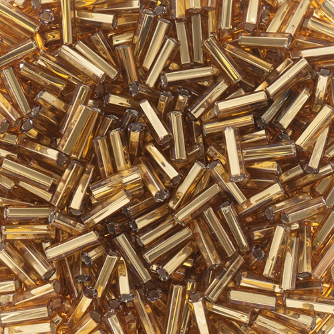 Czech Bugles #3 SilverLined Gold - Image 1