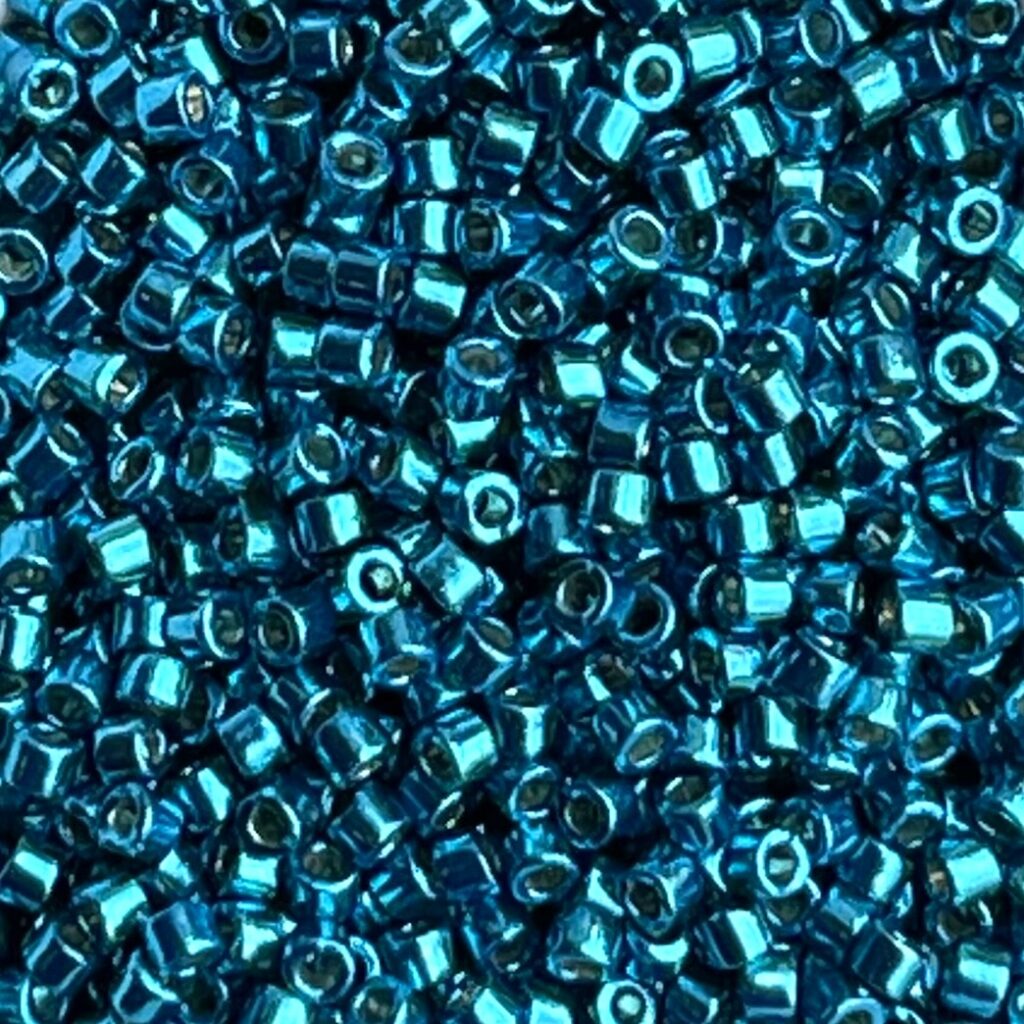 Delica Bead Duracoat Glavanized Dk Capri Blue