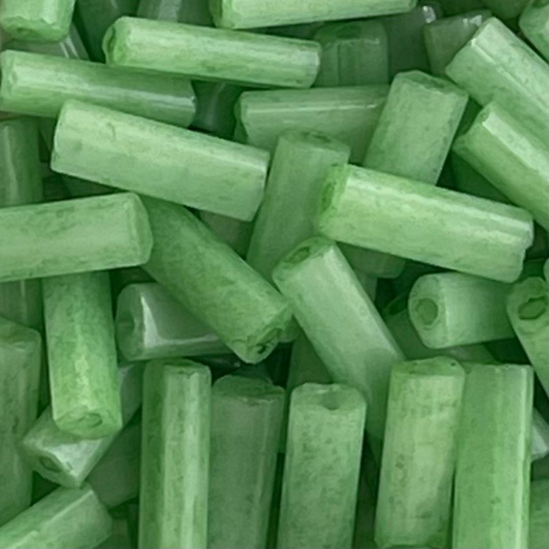 Czech Tiny Flats 10×3.5mm Green - Image 1