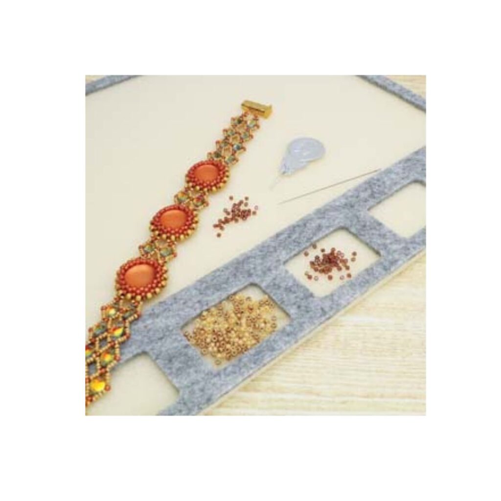 Tapete para Mostacillas - Seed Bead Mat 7 Cavities