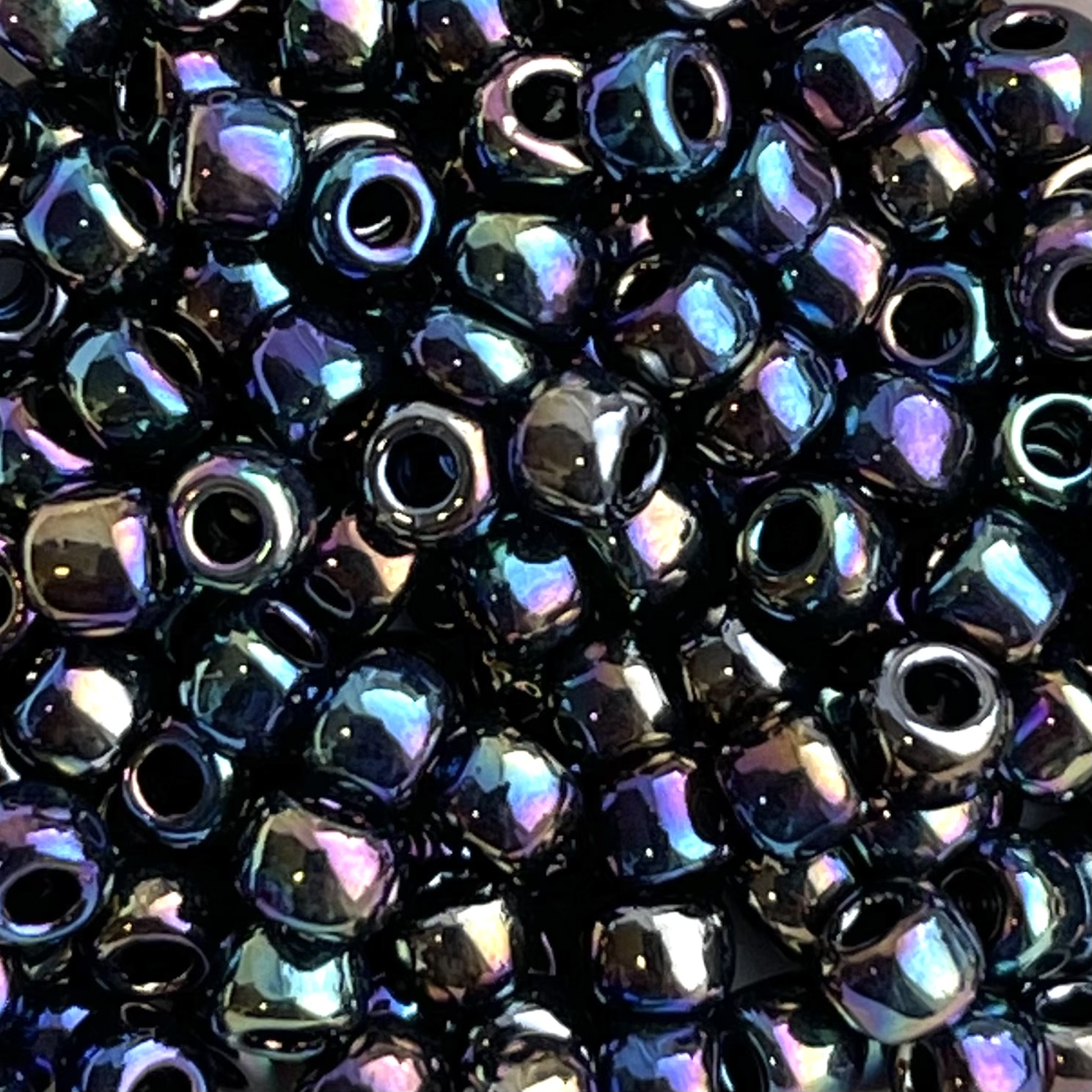 Round #6 Metallic Rainbow Iris - Image 1