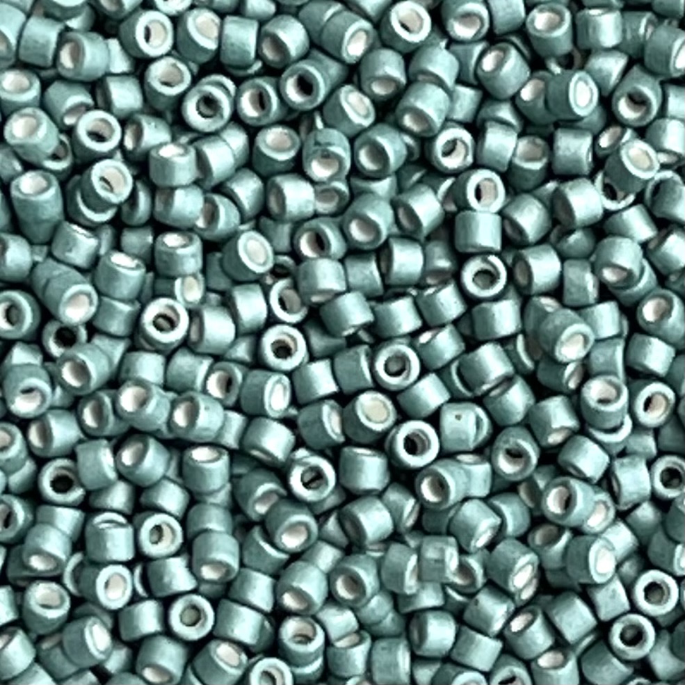 Delica Bead Galvanized Matte Dk Aqua