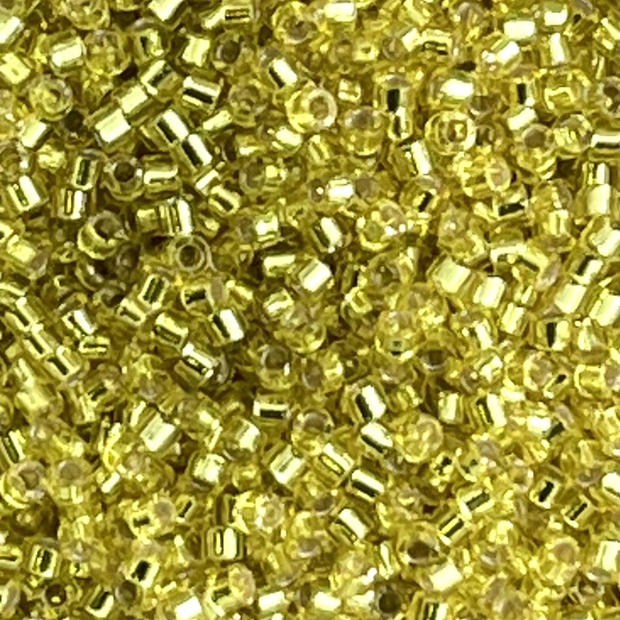 Delica Bead SilverLined Yellow