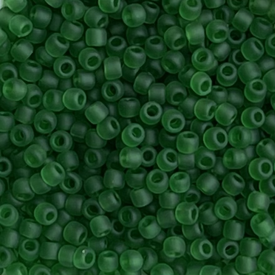 Round #11 Transparent - Frosted Grass Green