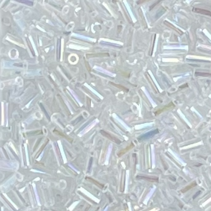 Bugle #1 (3mm) Crystal Clear AB