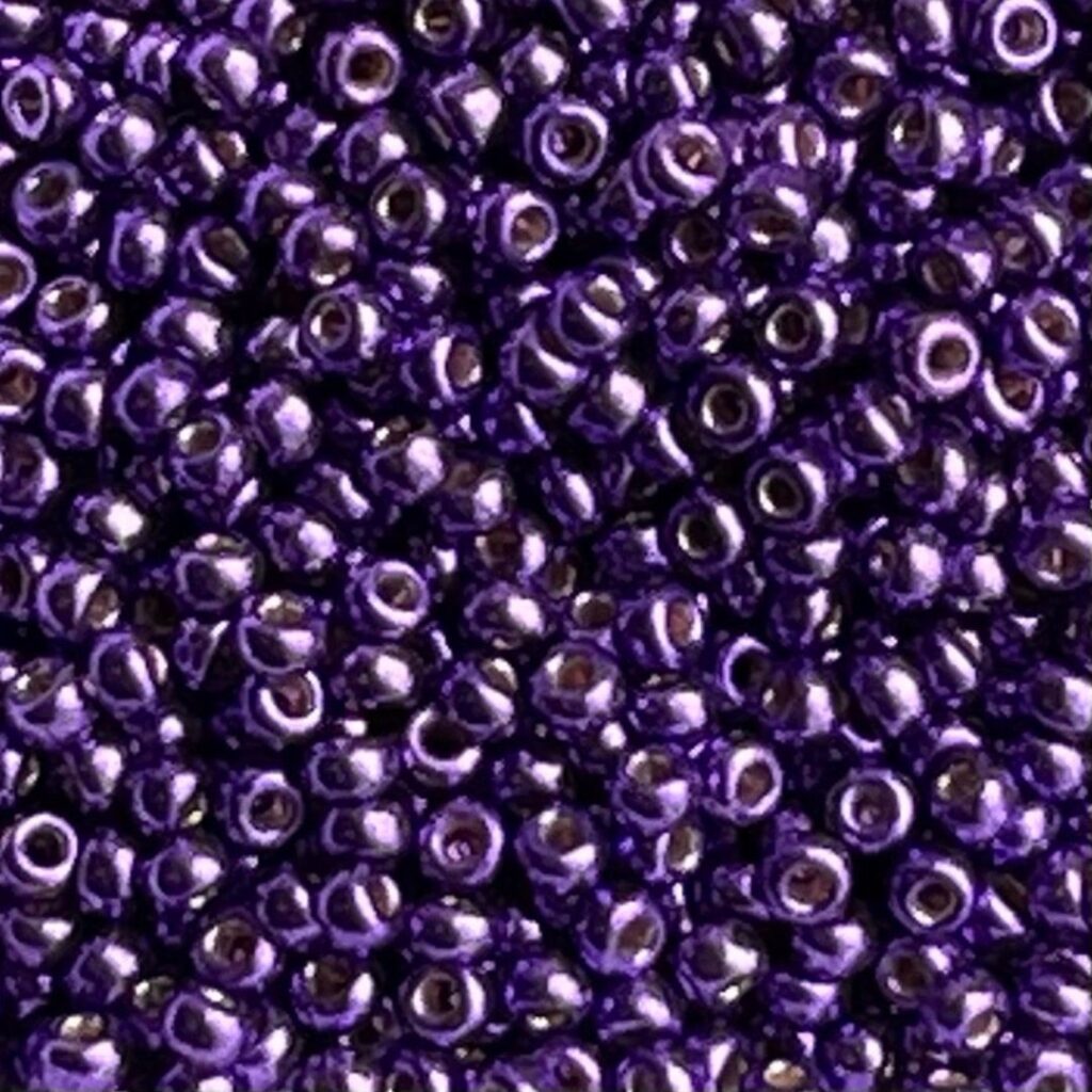 Rocalla Miyuki #11 Duracoat Galvanized Dk Lilac