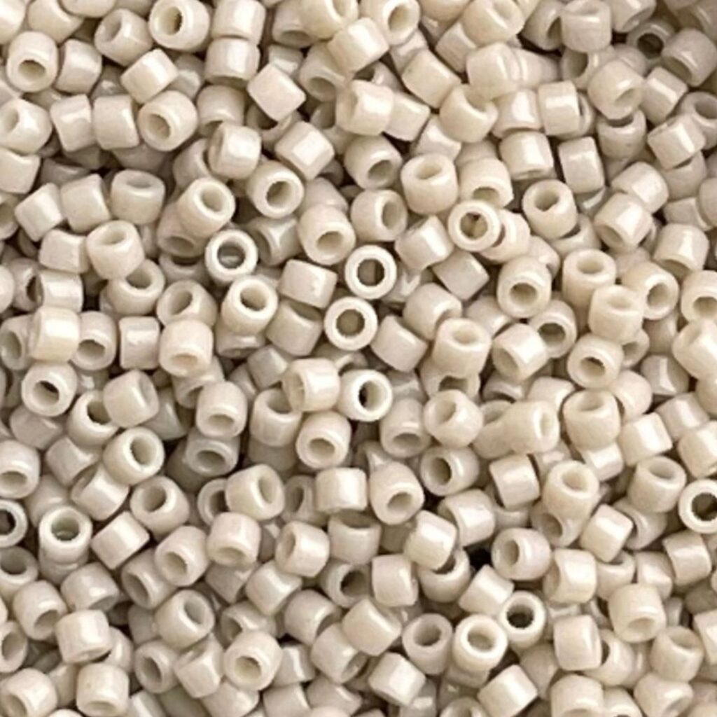 Delica Bead Duracoat Opaque Off White