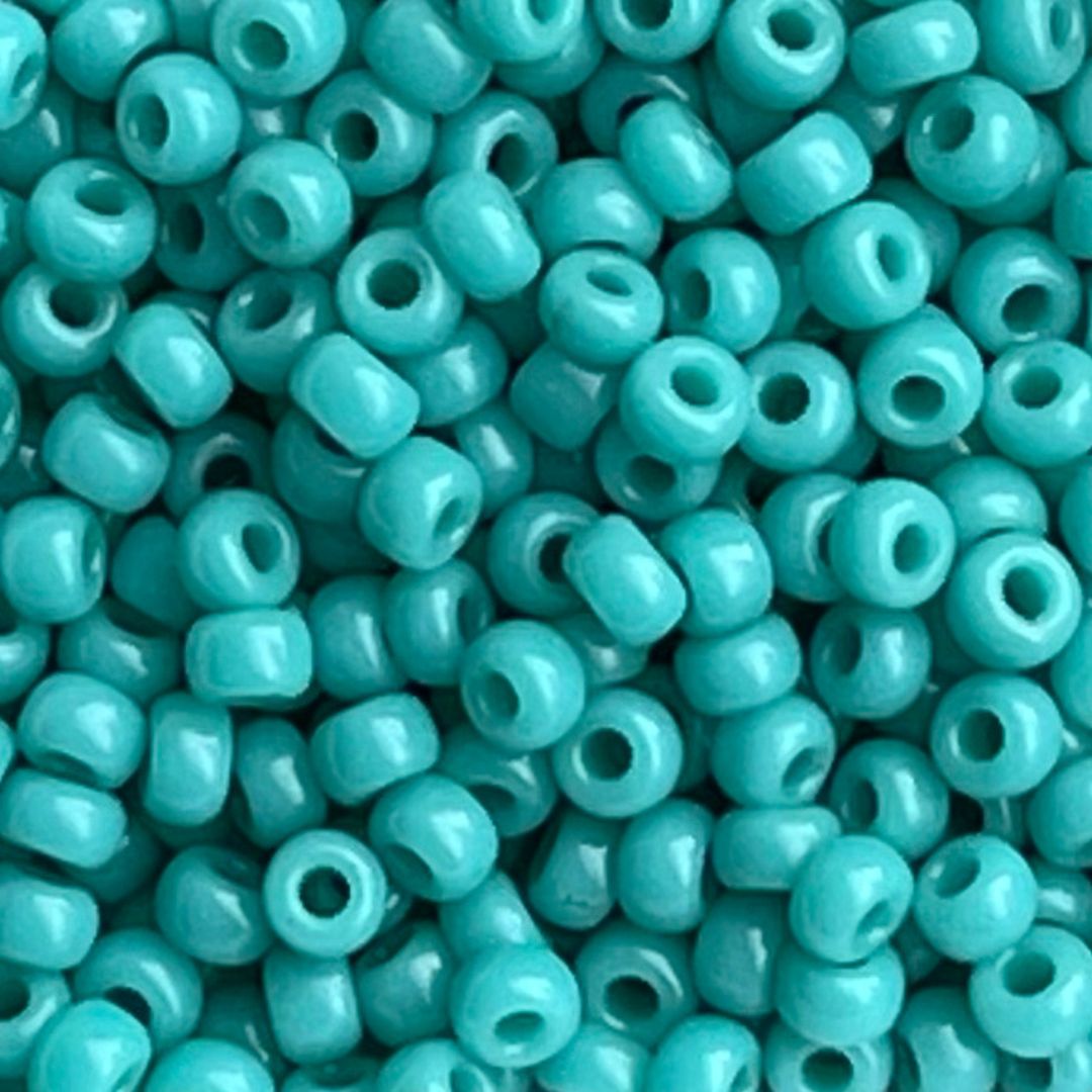 Rocalla Miyuki #8 Opaque Turquoise - Image 1