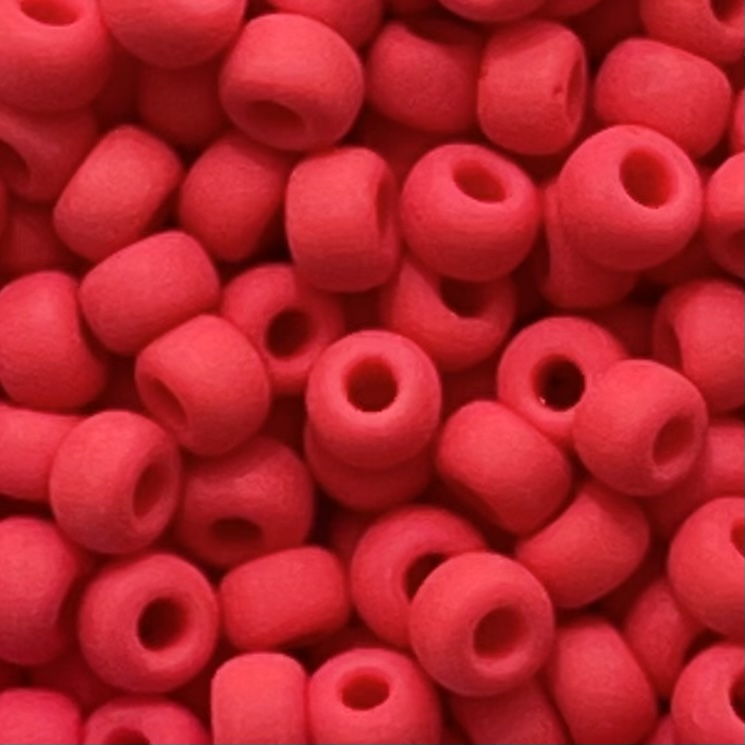 Rocalla Miyuki #6 Matte Opaque Red