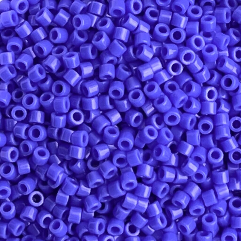 Delica Bead Opaque Cyan Blue