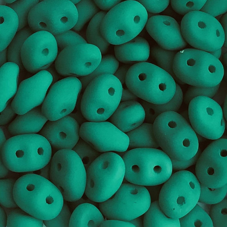 SuperDuo 2x5mm Neon Petrol